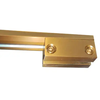 KOER SR SP02-100x200 Walk-In, прозоре скло, матове золото (KR5396)