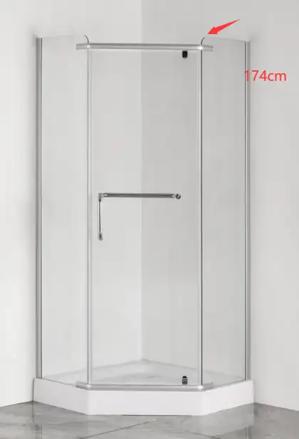 MIXXUS LINES SC01 Душова кабіна 90x90, прозоре скло, хром (MI6915)