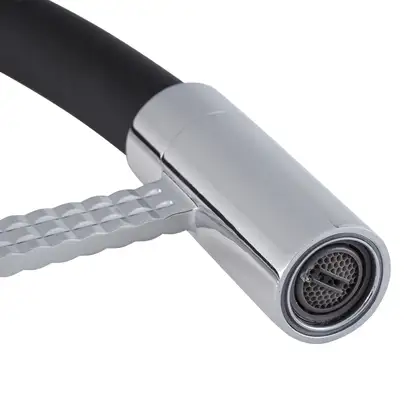MIXXUS PREMIUM Oliwer 017 Змішувач для кухні, чорний (MI6965)