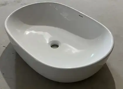 MIXXUS PREMIUM ELLIPSE-0105 Раковина накладна, біла (MP6563)