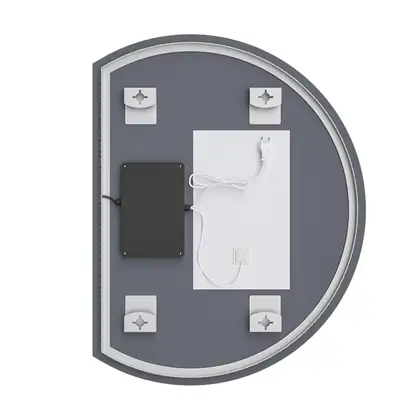 Дзеркало Mixxus Premium TOPPER MS01-90x70-Reverse з Led Touch, Anti-fog, димером (3-6,5kK) (MP6632)