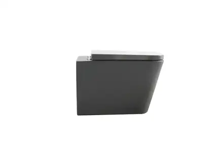 MIXXUS PREMIUM QUADRO-0305-R Унітаз підвісний, сірий (MP6656)