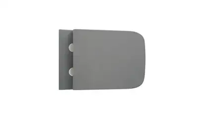 MIXXUS PREMIUM QUADRO-0305-R Унітаз підвісний, сірий (MP6656)