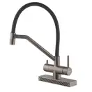 KOER KB-74027-07 Змішувач для кухні, чорний (KR5203)
