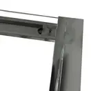 Душова кабіна без піддону Koer SR SC03-100x100x200-TR-01 прозоре скло Easy Clean 6мм, хром (KR5357)