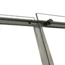 Душова кабіна без піддону Koer SR SC03-100x100x200-TR-01 прозоре скло Easy Clean 6мм, хром (KR5357)