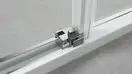 Душова кабіна без піддону Koer SR SC03-100x100x200-TR-01 прозоре скло Easy Clean 6мм, хром (KR5357)
