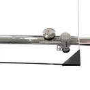KOER SR SD06-140x220-TR-01 Двері в нішу, хром (KR5368)