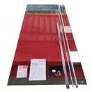 Душова перегородка Koer SR SP01-100x200-TR-01 Walk-In прозоре скло Easy Clean 8мм, хром (KR5393)