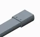 Душова перегородка Koer SR SP01-100x200-TR-01 Walk-In прозоре скло Easy Clean 8мм, хром (KR5393)