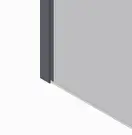 Душова перегородка Koer SR SP01-100x200-TR-01 Walk-In прозоре скло Easy Clean 8мм, хром (KR5393)
