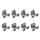 Душова кабіна з низьким піддоном Mixxus CUBIC SCT01-100x100x195-FB CHROME матове скло 4мм (MI6904)