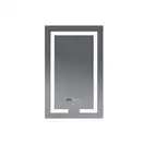 Дзеркало Mixxus HARD MR06-60x80-CASE з Led Touch, Anti-fog, димером, регулятором яскравості, годинн (MI7157)