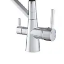 Mixxus Premium Magnet 021 Змішувач для кухні, чорний (MI6973)