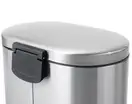 Відро для сміття з плавним закриттям овальне Mixxus Premium Strong-TC0105 SS Color 5л колір наржаві (MI7080)