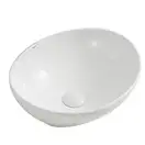 MIXXUS PREMIUM ELLIPSE-0107 Раковина накладна, біла (MP6525)
