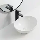 MIXXUS PREMIUM ELLIPSE-0107 Раковина накладна, біла (MP6525)