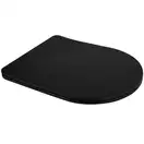 Сидіння-кришка для унітазу Mixxus Premium SEAT COVER ELLIPSE-BEVEL-2001 BLACK з мікроліфтом 463х361 (MP6615)