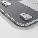 Дзеркало Mixxus Premium BEVEL MA02-90x65-Reverse з Led Touch, Anti-fog, димером (3-6,5kK) (MP6641)