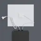 Дзеркало Mixxus Premium BEVEL MA02-90x65-Reverse з Led Touch, Anti-fog, димером (3-6,5kK) (MP6641)