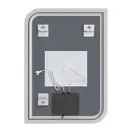 Дзеркало Mixxus Premium BEVEL MA02-90x65-Reverse з Led Touch, Anti-fog, димером (3-6,5kK) (MP6641)
