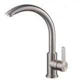 Змішувач для кухні Koer KI-70019-02 (з нерж. сталі) (Колір нерж) (KR4795)