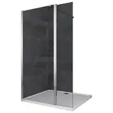 KOER SR SP03-120x200-TR-01 Перегородка Walk-In, хром (KR5398)