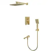 MIXXUS PREMIUM DALI 009 Душевая система, Brushed Gold (MI6767)