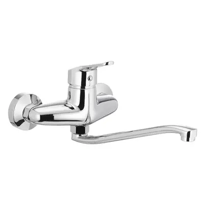 Ibergrif Roma M16250 Змішувач для кухні, хром (IB0048)