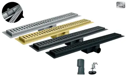 KOER FD35-70x500 Душовий трап, нержавіюча сталь (KR3267)