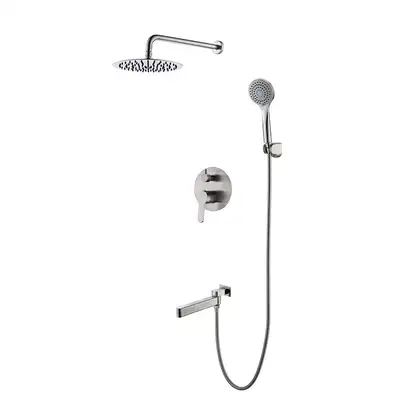 KOER KI-66016-02 Вбудована душова система, нерж (KR4792)