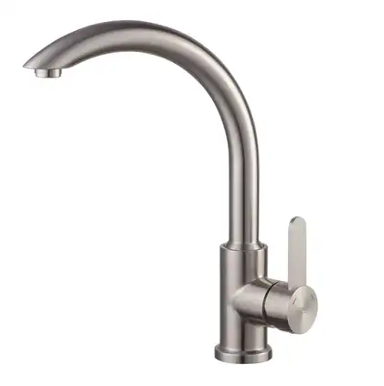 Змішувач для кухні Koer KI-70019-02 (з нерж. сталі) (Колір нерж) (KR4795)