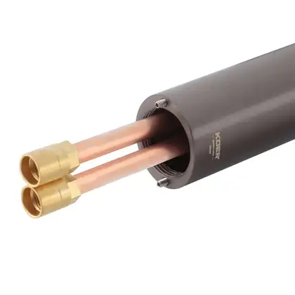 KOER KB-11028-07 Змішувач для умивальника високий, хром (KR5296)