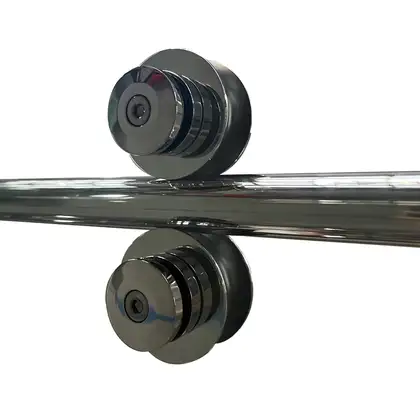 KOER SR SD06-140x220-TR-01 Двері в нішу, хром (KR5368)