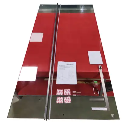 KOER SR SP02-100x200-TR-07 Душова перегородка, графіт (KR5397)