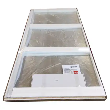 KOER SR SP02-100x200-TR-07 Душова перегородка, графіт (KR5397)