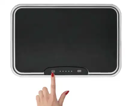 Відро для сміття сенсорне прямокутне Koer TC-020312-02 12 л колір нержавійка (KR5586) Відро для сміття сенсорне прямокутне Koer TC-020312-02 12 л колір нержавійка (KR5586)