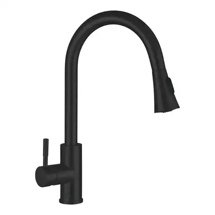 MIXXUS SUS-014-B Змішувач кухонний, чорний (MI5862)