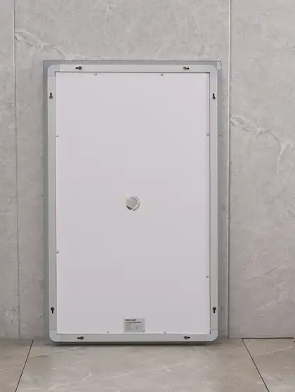 Дзеркало Mixxus HARD MR06-50x80 з Led Touch, Anti-fog, димером, регулятором яскравості, годинником (MI6011)