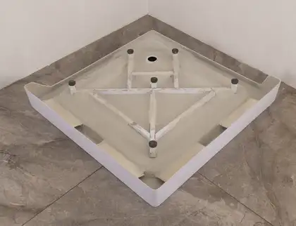 Душова кабіна з низьким піддоном Mixxus CUBIC SCT01-100x100x195-FB CHROME матове скло 4мм (MI6904)