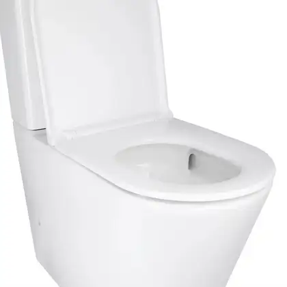 Чаша унітазу-компакту Mixxus Premium Bevel-0402-T1 Bowl 670х390х880 Tornado 1.0 без сидіння (MI8353