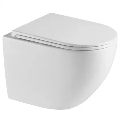 MIXXUS PREMIUM Ellipse-0303-R Унітаз підвісний, безобідковий (MP6463)