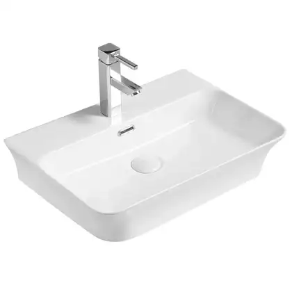 MIXXUS PREMIUM Bevel-0202 Умивальник накладний, білий (MP6481)