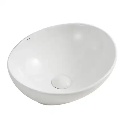 MIXXUS PREMIUM ELLIPSE-0107 Раковина накладна, біла (MP6525)