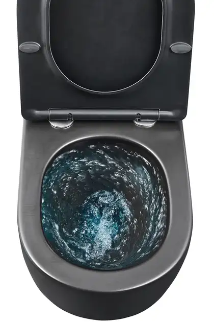 MIXXUS PREMIUM BEVEL-0301-T3 Унітаз підвісний, чорний (MP6595)