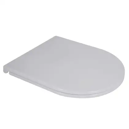 Сидіння-кришка для унітазу Mixxus Premium SEAT COVER ELLIPSE-WAVE-2001 з мікроліфтом 428х361х50mm ( (MP6610)
