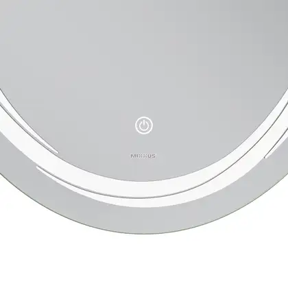 Дзеркало Mixxus Premium WAVE MV04-60x80 з Led Touch, Anti-fog, димером (3-6,5kK) (MP6636) Дзеркало Mixxus Premium WAVE MV04-60x80 з Led Touch, Anti-fog, димером (3-6,5kK) (MP6636)