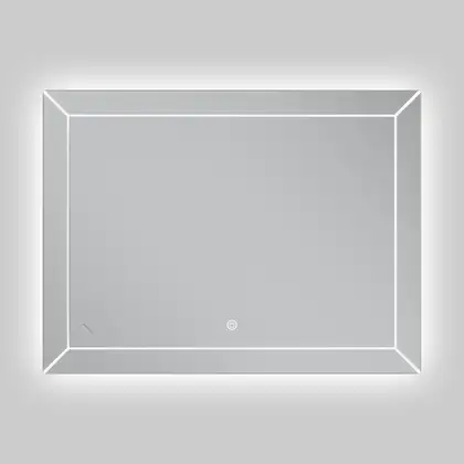 Дзеркало Mixxus Premium CUBIC MR14-80x60-Reverse з Led Touch, Anti-fog, димером, регулятором яскрав (MP6648)