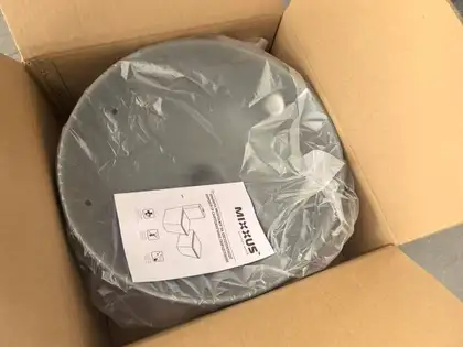 MIXXUS PREMIUM TOPPER-0201 Раковина накладна, сіра (MP6649)