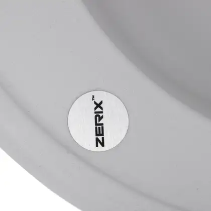 Мийка кухонна Zerix ZS-510R-01 Біла (ZX4531)